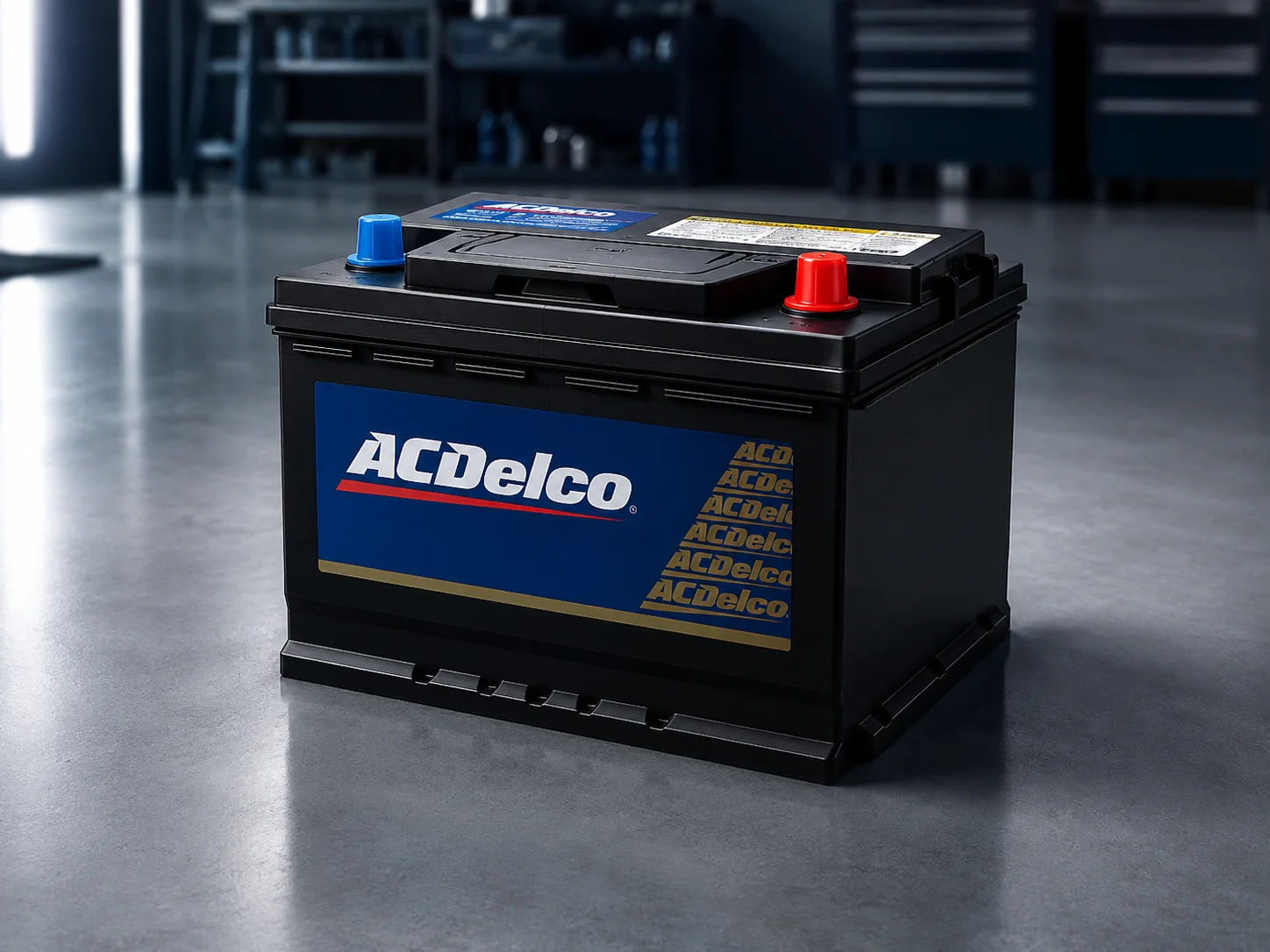 صورة بطارية AC Delco الأمريكية